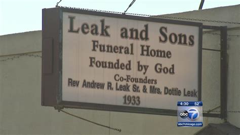 Pulaski Road, Country Club Hills, IL 60478. . Leak sons funeral homes obituaries